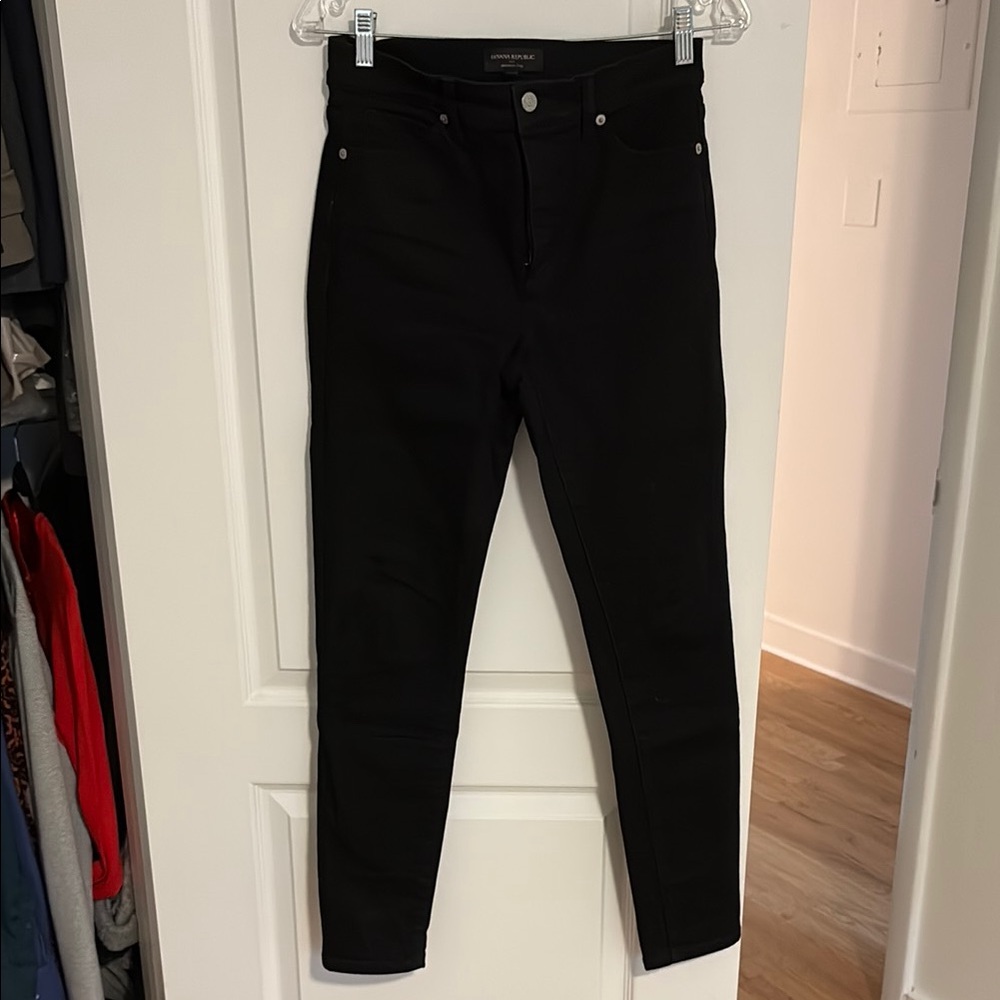 Banana Republic Black Skinny stretchy jeans